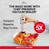 Chef Preserve Reusable Vacuum Sealer Bags for Food – 30