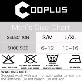 COOPLUS Mens Ankle Socks Athletic Cushioned Breathable Low Cut Tab With Arch Support-6 Pairs