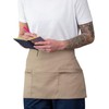 Mirabella Health & Beauty Espresso Zip Pockets Waist Apron Beige