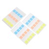 Operitacx 360pcs Index Sticker Markers Tabs Self-Stick Notes Neon Lights