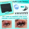 Lash Clusters Eyelashes Cluster Individual Wispy Lashes Thin Band for