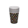 Farbe Xoxo Black Paper Cups (Pack of 6) 250 ml