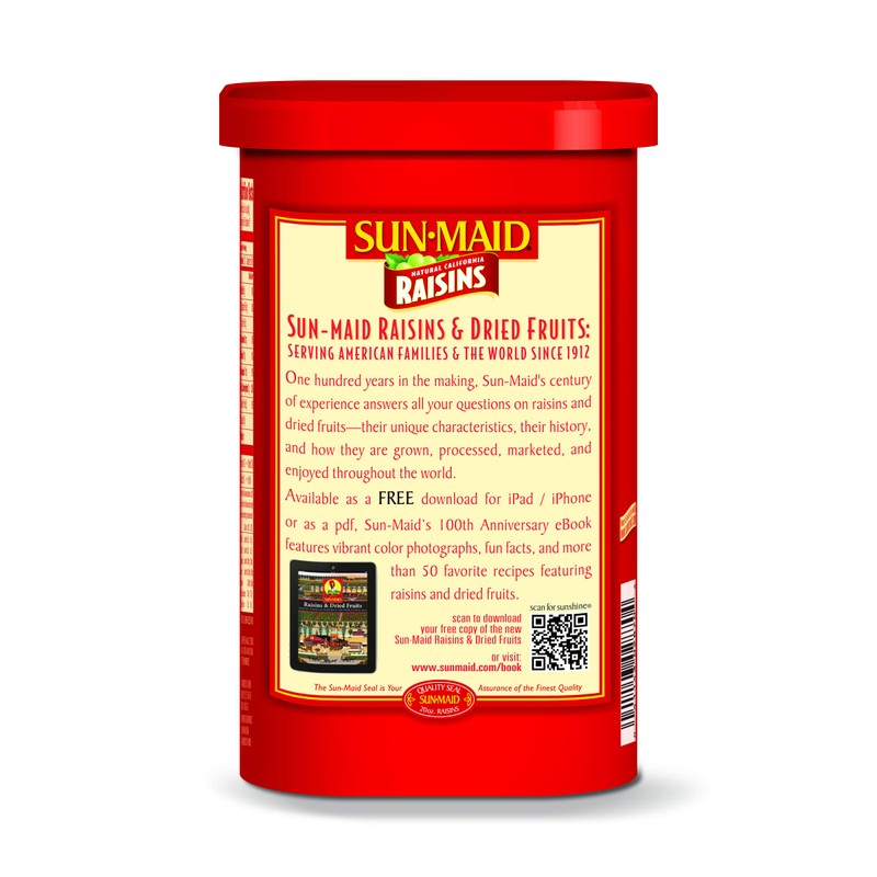 Sun Maid Natural California Raisins, 20 Ounce (Pack of 12)