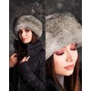 Futrzane Classic Headband - Fur Headband Women - Winter Ear