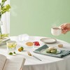 HexinYigjly 40 Set Double Compartment Snack Pots with Compartments, 130ml