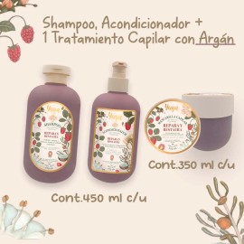 Kit Shampoomascarillaacondicionador Repara Y Restaura Yuya                                                                                            