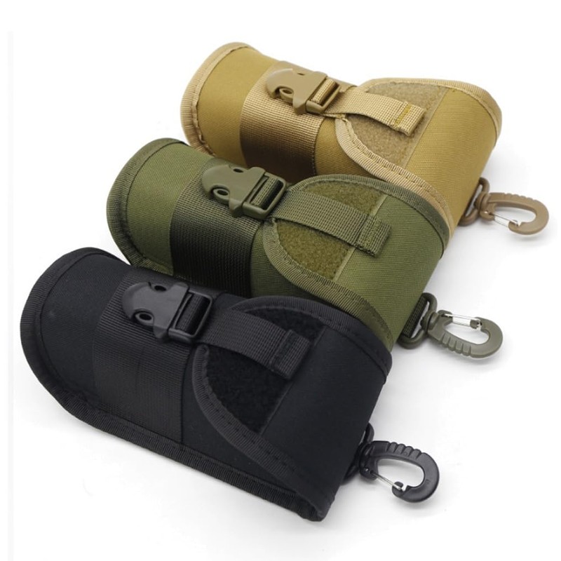 DIFEIUKI Glasses Case, Portable, Sunglasses Case, Backpack, Shoulder Belt, Waist,