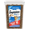Temptations MixUps Crunchy and Soft Cat Treats Surfer's Delight Flavor,