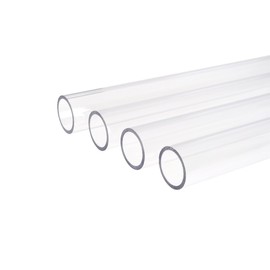 Alphacool Eisrohr PETG HardTube 13mm ID, 16mm OD, 60cm, Clear, 4-pack