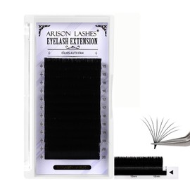 Easy Fan Lashes 0.03丨0.05丨0.07丨0.10 Thicknesses B丨J丨C丨CC丨D丨DD丨M丨L Curl Eyelash Extension Volume 1 Second Blooming Flower Fake Lashes Self Fanning Pestaña Postiza (0.05-C-15-20mix)