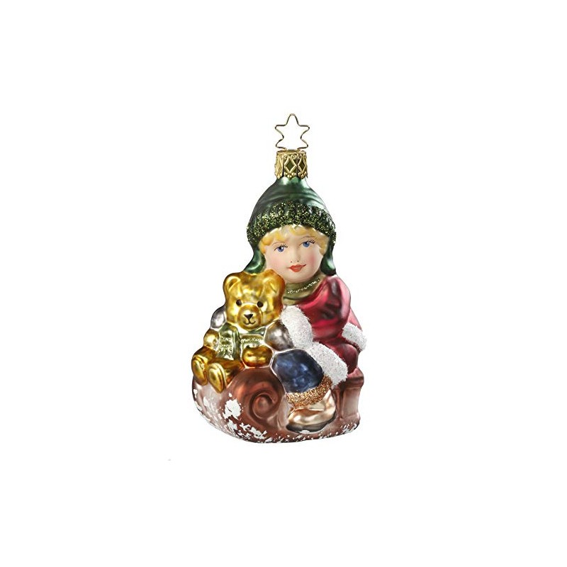 Inge Glas Christmas Ornaments Schnlitten Ride