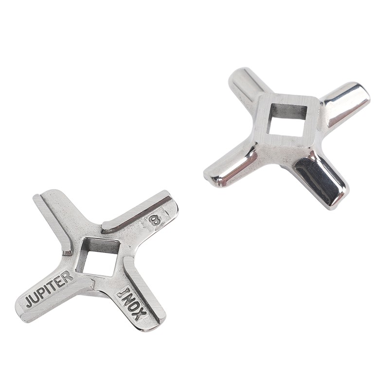 2PCS Meat Grinder Blade Knife Cutter Stainless Steel Easy Replacement