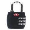 3-Digit Dial Combination Lock Keychain Combination Lock