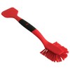Norpro 1088R Cepillo de fregar/raspador, rojo, 13 pulgadas