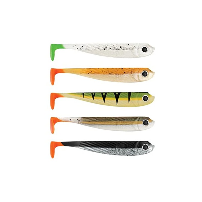 Lieblingsköder Rubber Fish 7 cm – 5 Fishing Lures, Colour