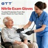 GTT Nitrile Exam Gloves, 8 Mil, 400 Count, Powder-Free, Disposable