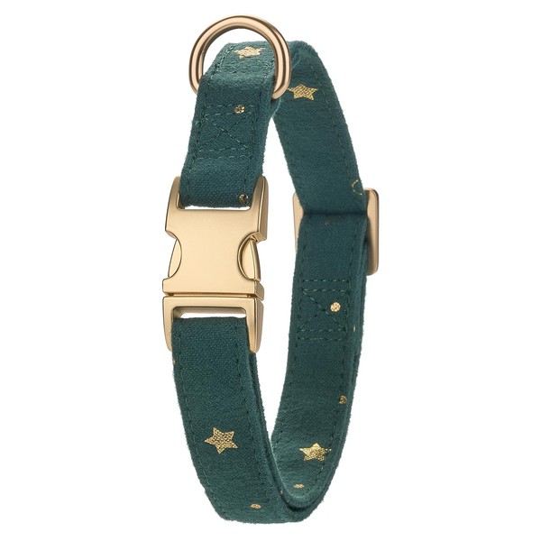 YUDOTE Soft Dog Collar, Natural Cotton Blend Wrapped, Non-Irritating for