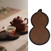 Mat Surface Bamboo Small Tea Tray Tea Plate for Teawares