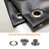 HARFINGTON 100pcs Grommet Tool Kit 4mm Copper Grommet Eyelet Set