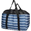Okazaki Insulated Shopping Bag, Border Pattern