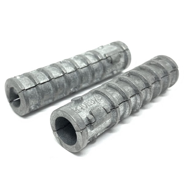 (2 Pieces) 5/8" Long Lag Shield Anchor Die Cast Zinc