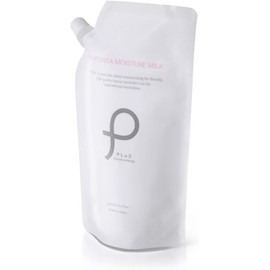 [Japanese Moisture Cream] PLuS Emulsion Placenta Moisture Milk (500ml / Pouch Type) EGF Hyaluronic Acid Placenta (Made in Japan) 500ml: pouch type