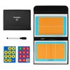 Ruiqas Volleyball Trainer Tactics Board with Full Half Space, Magnetic