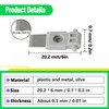 4PCS Steel Tool Head Cutter Scraper Blades, Replacement for Bambu