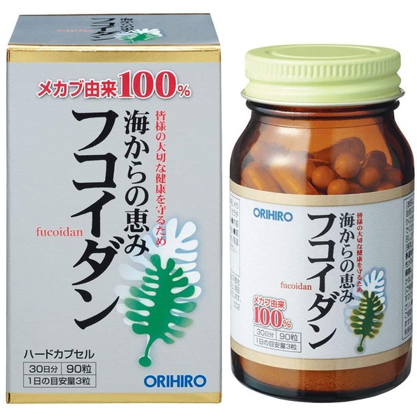 Orihiro Fucoidan Blessings From The Sea 90 Tablets