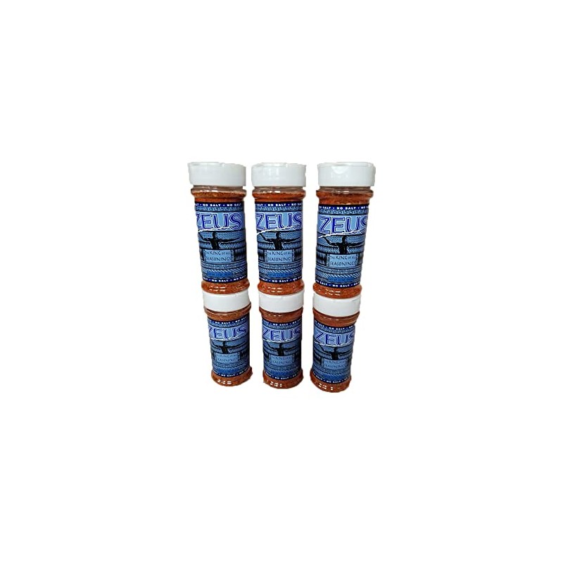 Zeus Salt-free Traditional Greek Seasoning (6 Pack)