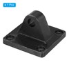 PATIKIL 75x75x48mm Air Cylinder Foot Flange Rod Pivot Clevis Pneumatic