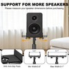 IBVIVIC Universal Speaker Stands Pair 31.5" - 41.3" Height Adjustable