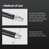 Nitze M11 Thread 15mm Rod Connector for 15mm Rod with