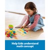 Coogam Counting Dinosaur Sorting Toy Set, Colour Matching Classification Game,