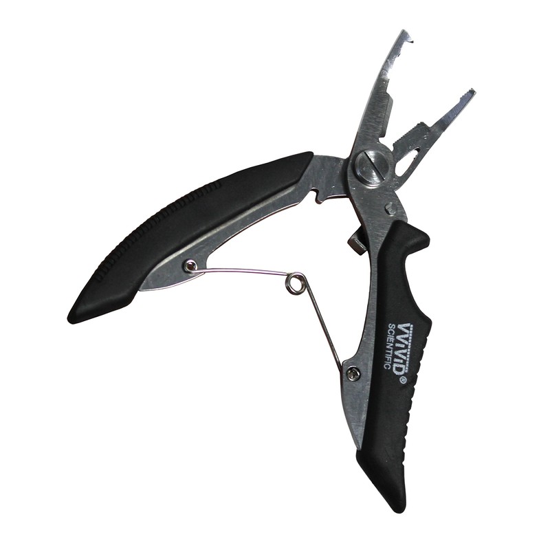 VViViD Alicates de Pesca de Acero Inoxidable Compacto Que Incluye