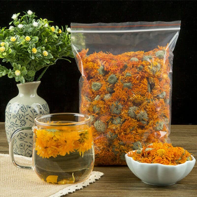 Chinese Marigold Tea Calendula Officinalis Tea Female Flower Aromatic Herbal