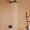 SOOOHOT Shower Faucet, Black Shower Faucet Set with 8-Inch Rain