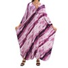 Yanziliu Kaftan Dress for Women,2025 Plus Size Hawaiian Batwing Sleeve