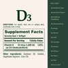 Nature's Bounty Vitamin D3 Vitamin Supplement, Supports Immune System and