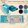 CREATCABIN Pack of 4 Velvet Tarot Card Holders Tarot Card