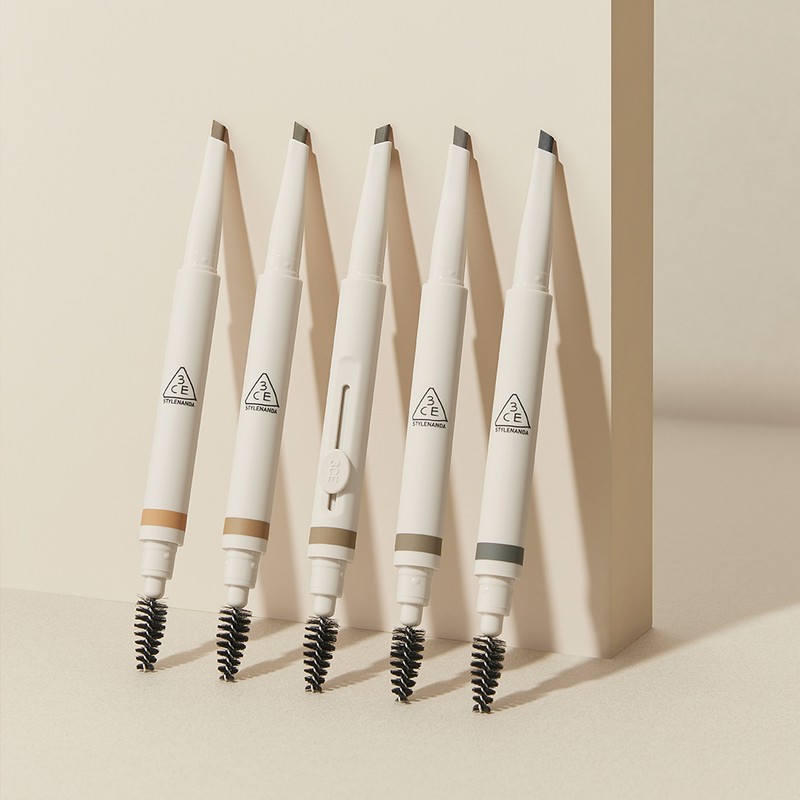 3CE Easy Brow Designing Pencil (3 Colors) - DEEP BROWN