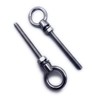 Pack of 2 Eye Bolts M6 x 40 mm Eye