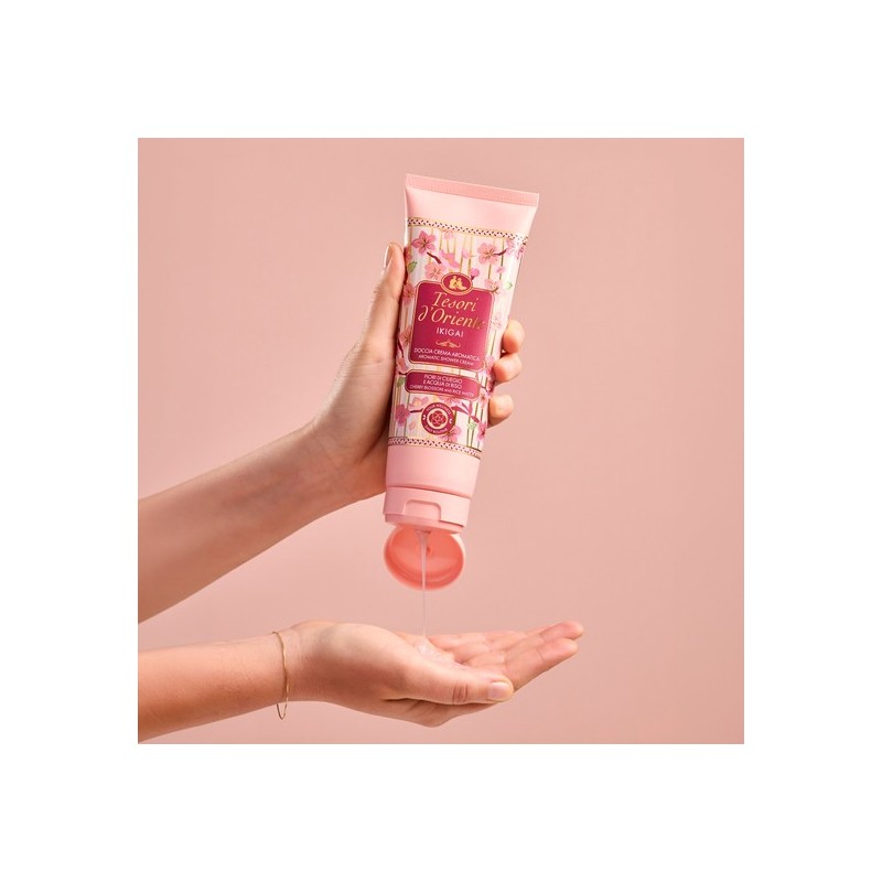 Tesori d'Oriente Shower Cream (Body Wash) 250ml Ikigai (Cherry Blossom)