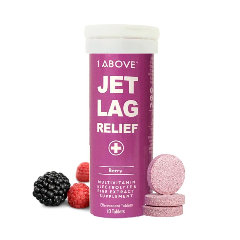 1ABOVE Comprimidos para el Alivio del Jet Lag : Multivitam?nico