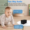 4KHD Wireless WiFi Camera,1800mAh Battery,Upgrade 4K Outdoor Wireless Baby Monitor