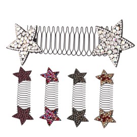 FOMIYES Invisible Hair Clips Star Hair Pins Barrettes for Women Natural Hold Slides