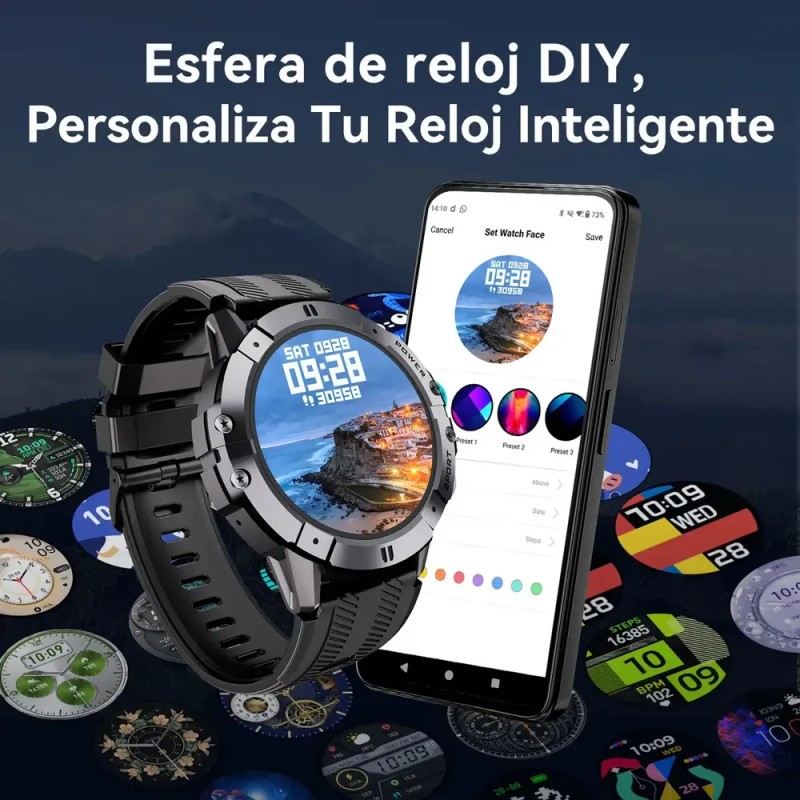 Smartwatch Reloj Inteligente Cubot C29 Resistente Al Agua 10m Llamadas