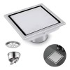 Coladera De Acero Inoxidable De Universal Check Anti Olores