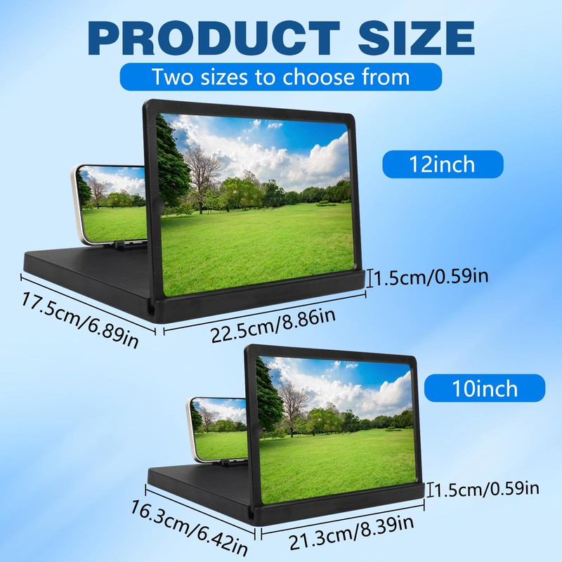 Big Screen Phone Magnifier, 2026 New 3D HD Screen Expander,