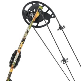 Topbows Compound Bow 20-70lbs 24"-30" Let-Off 80% Archery Hunting Equipment Max Speed 320fps Right and Left Hand Do-it-Yourself Installation (Camo, Right Hand)